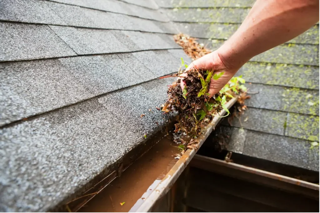 gutter cleaning Hazleton PA professional service