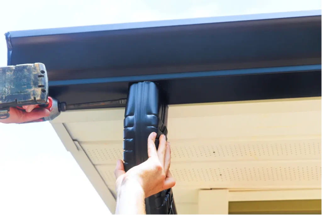 gutter downspout cleaning repair hazleton pa